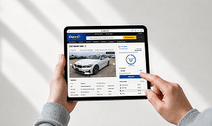 Browsing and bidding on vehicles from a mobile device