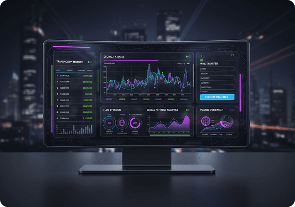 Raiz Finance dashboard for paying global suppliers